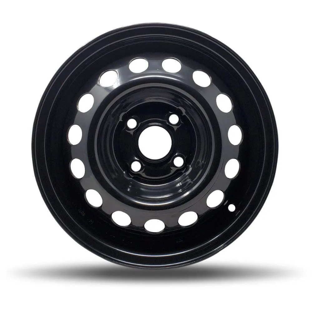 DTD Black Steel Wheels 14X5.5 4X100 ET 55mm 54.1mm Hub