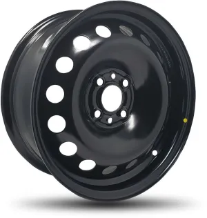 DTD Black Steel Wheels 15X6 4X98 ET 40mm 58.1mm Hub