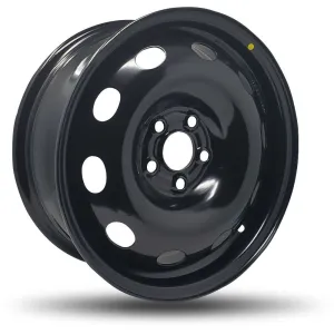 DTD Black Steel Wheels 15X6 5X100 ET 40mm 57.1mm Hub