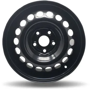 DTD Black Steel Wheels 15X6 5X105 ET 42mm 56.6mm Hub