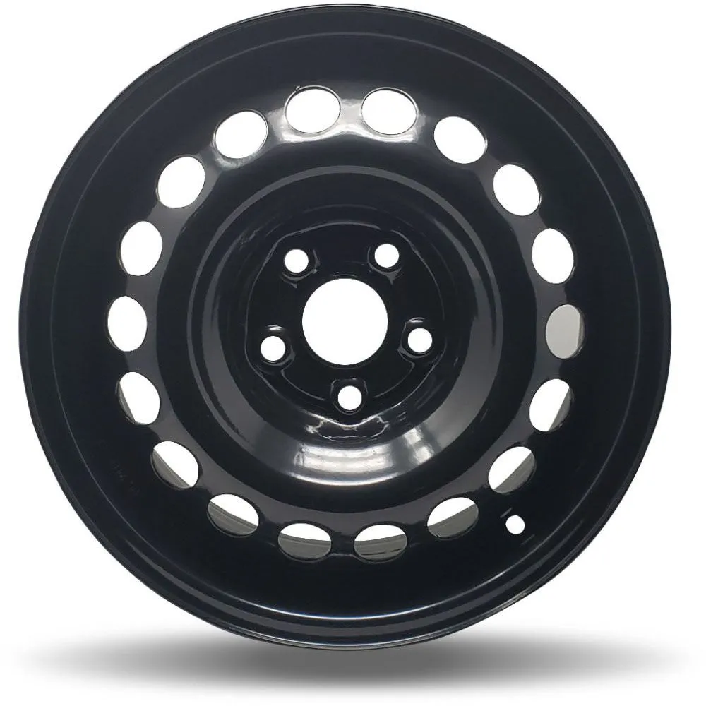 DTD Black Steel Wheels 15X6 5X105 ET 42mm 56.6mm Hub
