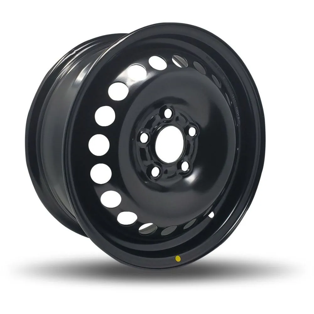 DTD Black Steel Wheels 15X6 5X108 ET 12mm 63.3mm Hub