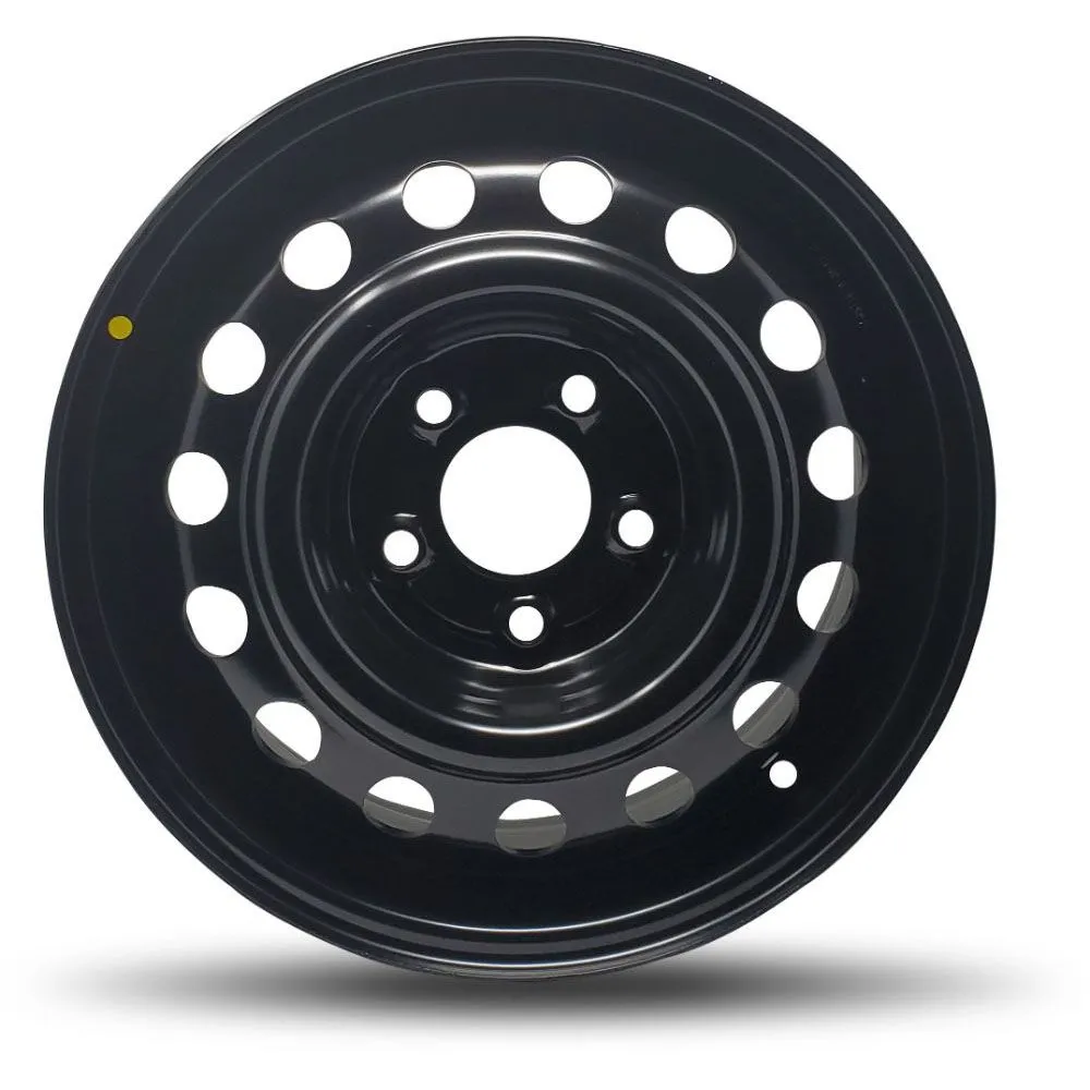 DTD Black Steel Wheels 15X6 5X114.3 ET 36mm 71.5mm Hub