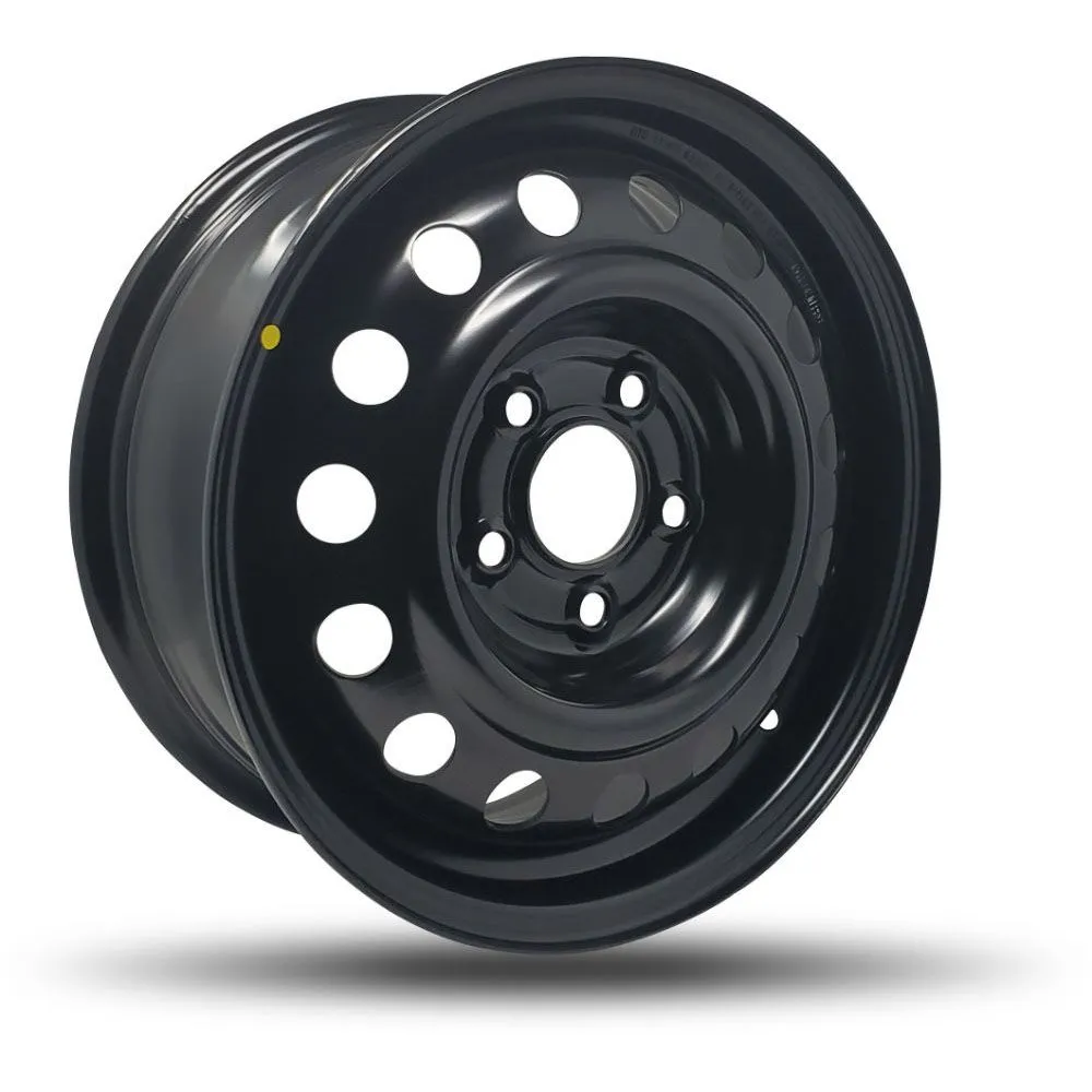 DTD Black Steel Wheels 15X6 5X114.3 ET 36mm 71.5mm Hub