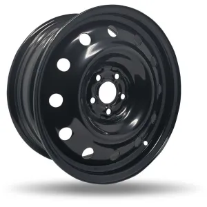 DTD Black Steel Wheels 16X6.5 5X100 ET 135mm 57.1mm Hub