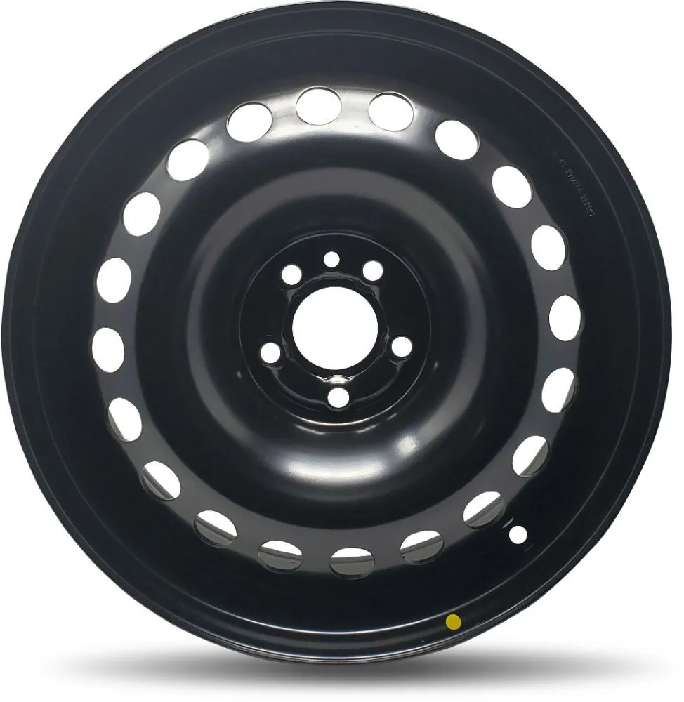 DTD Black Steel Wheels 16X6.5 5X108 ET 6mm 65.3mm Hub