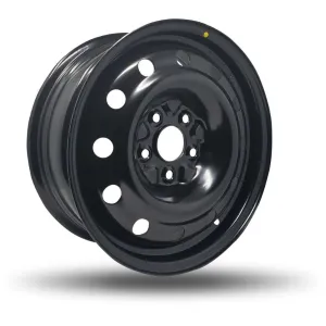 DTD Black Steel Wheels 16X6.5 5X114.3 ET 42mm 64.1mm Hub