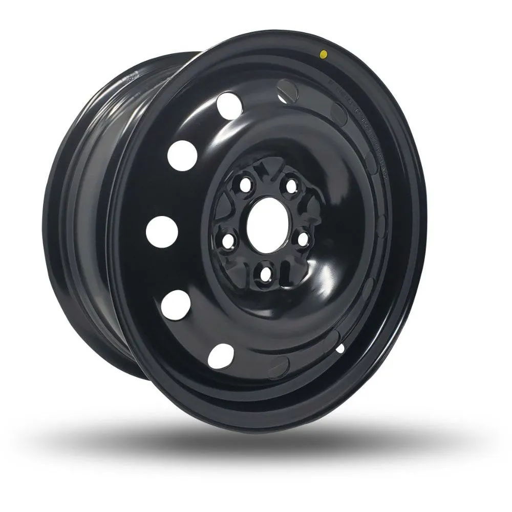 DTD Black Steel Wheels 16X6.5 5X114.3 ET 42mm 64.1mm Hub