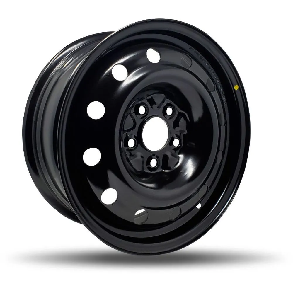 DTD Black Steel Wheels 16X6.5 5X114.3 ET 45mm 67.1mm Hub