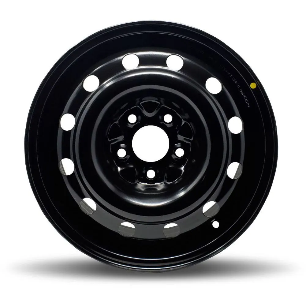 DTD Black Steel Wheels 16X6.5 5X114.3 ET 45mm 67.1mm Hub