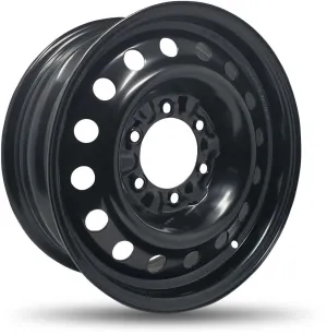 DTD Black Steel Wheels 16X6.5 6X139.7 ET 44mm 106.1mm Hub