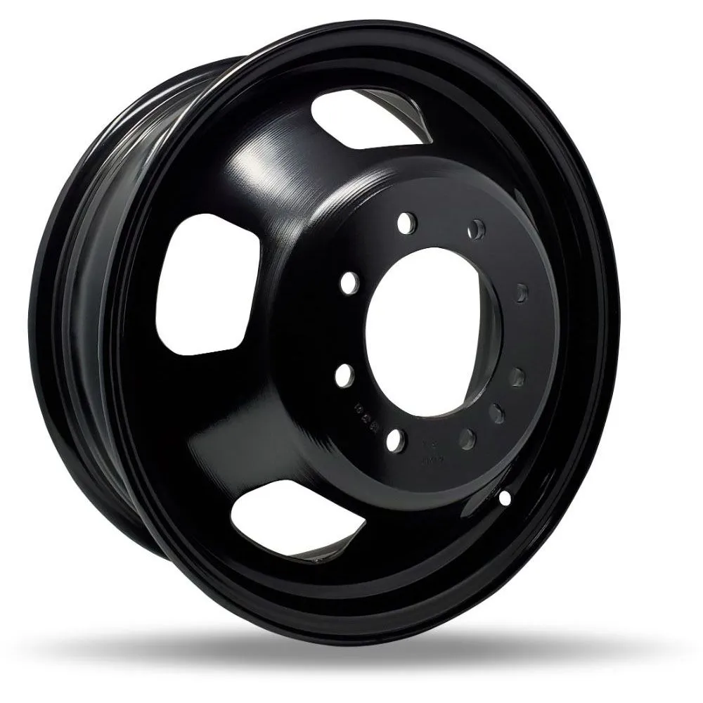 DTD Black Steel Wheels 17X6 8X165.1 ET 40mm 121mm Hub