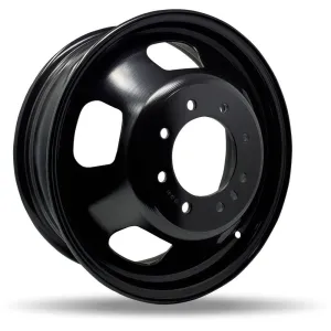 DTD Black Steel Wheels 17X6 8X165.1 ET 40mm 121mm Hub