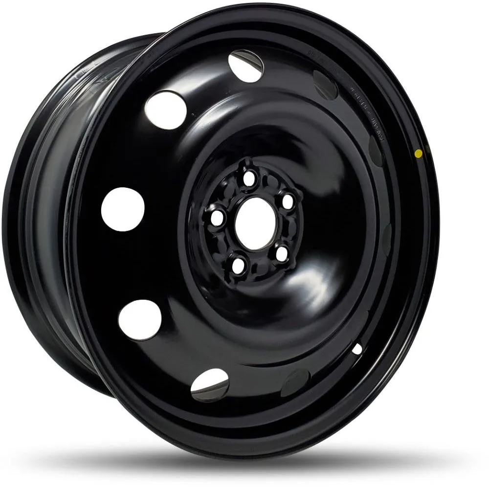 DTD Black Steel Wheels 17X7 5X100 ET 137mm 56.1mm Hub