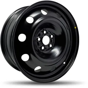 DTD Black Steel Wheels 17X7 5X100 ET 137mm 56.1mm Hub
