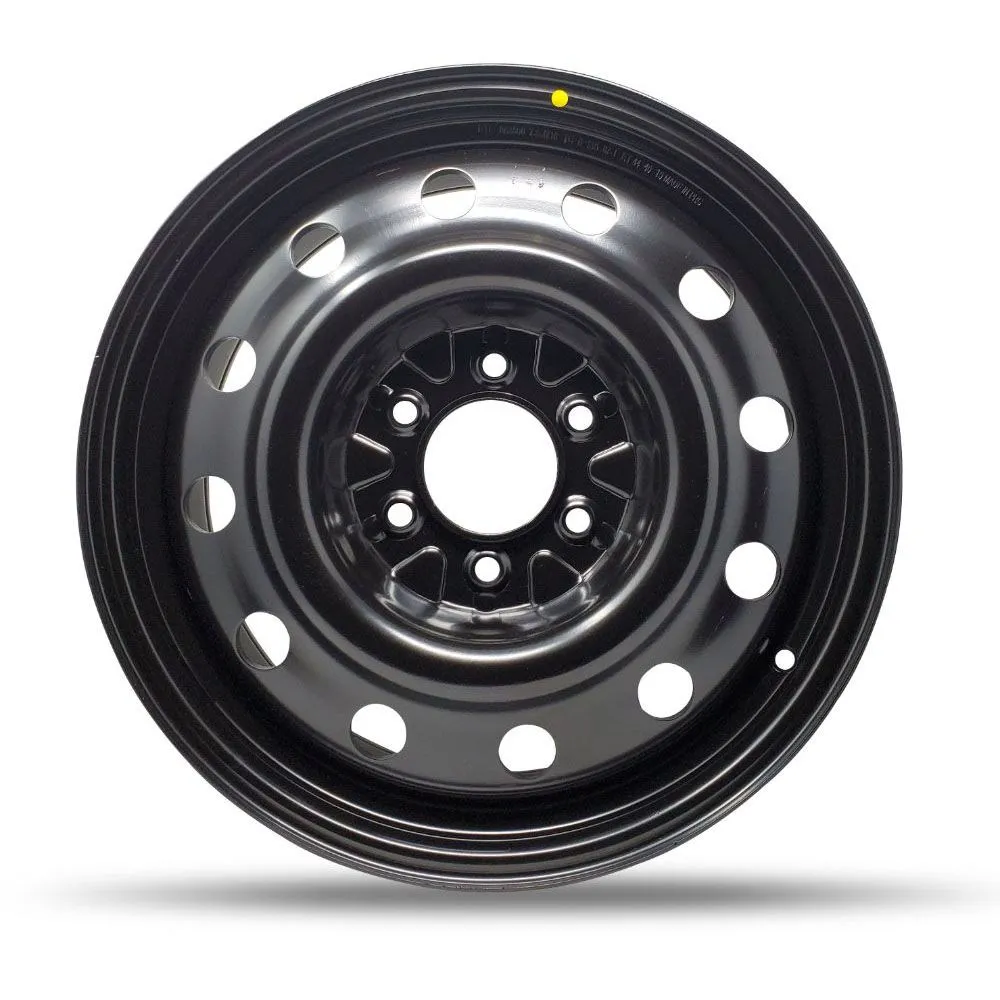 DTD Black Steel Wheels 18X7.5 6X135 ET 0mm 87.1mm Hub
