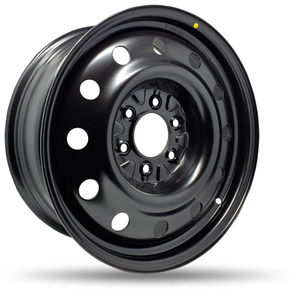 DTD Black Steel Wheels 18X7.5 6X135 ET 0mm 87.1mm Hub
