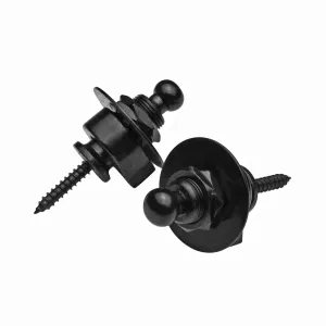 Fender Security Guitar Strap Locks - Black