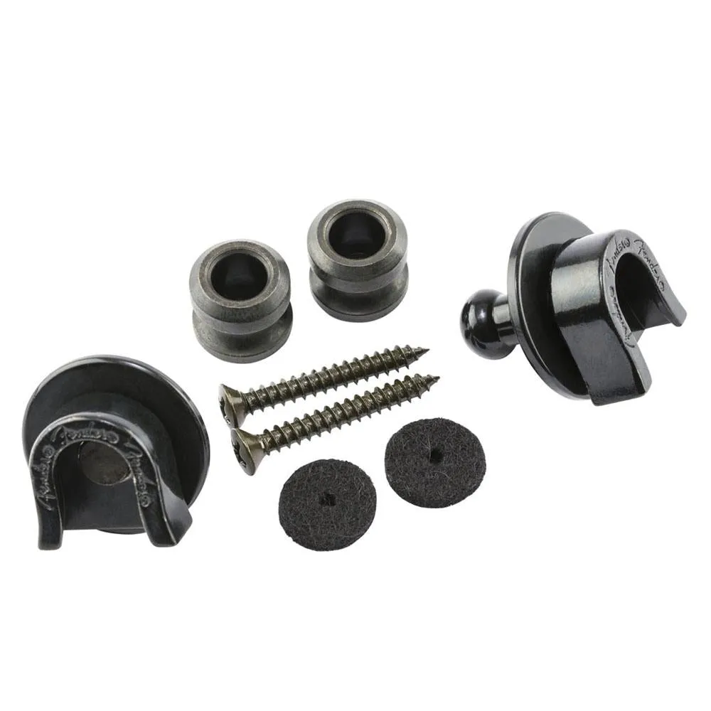 Fender Security Guitar Strap Locks - Black