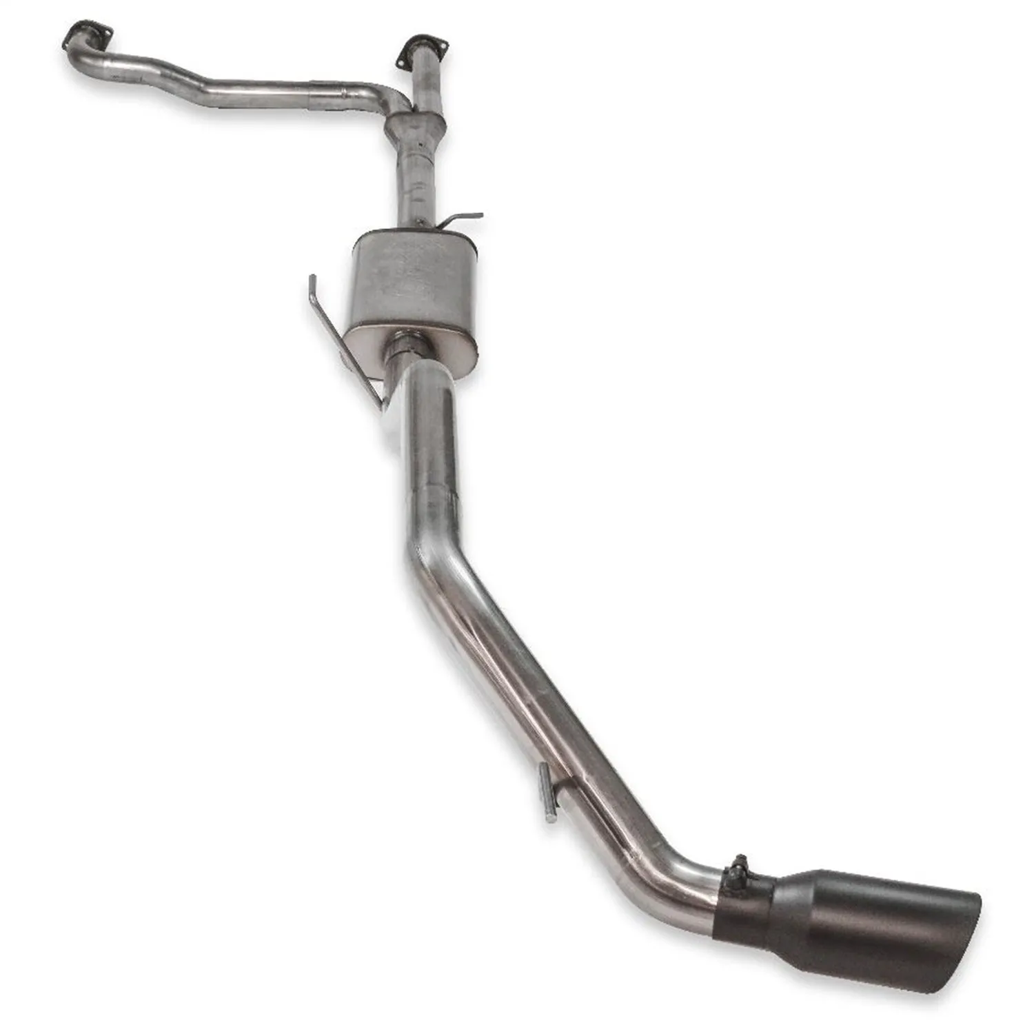 Flowmaster FlowFx Exhaust System - Cat-Back - 3" Diameter - Single Side Exit - 4-1/2" Black Ceramic Tip - Stainless - 5.6 L