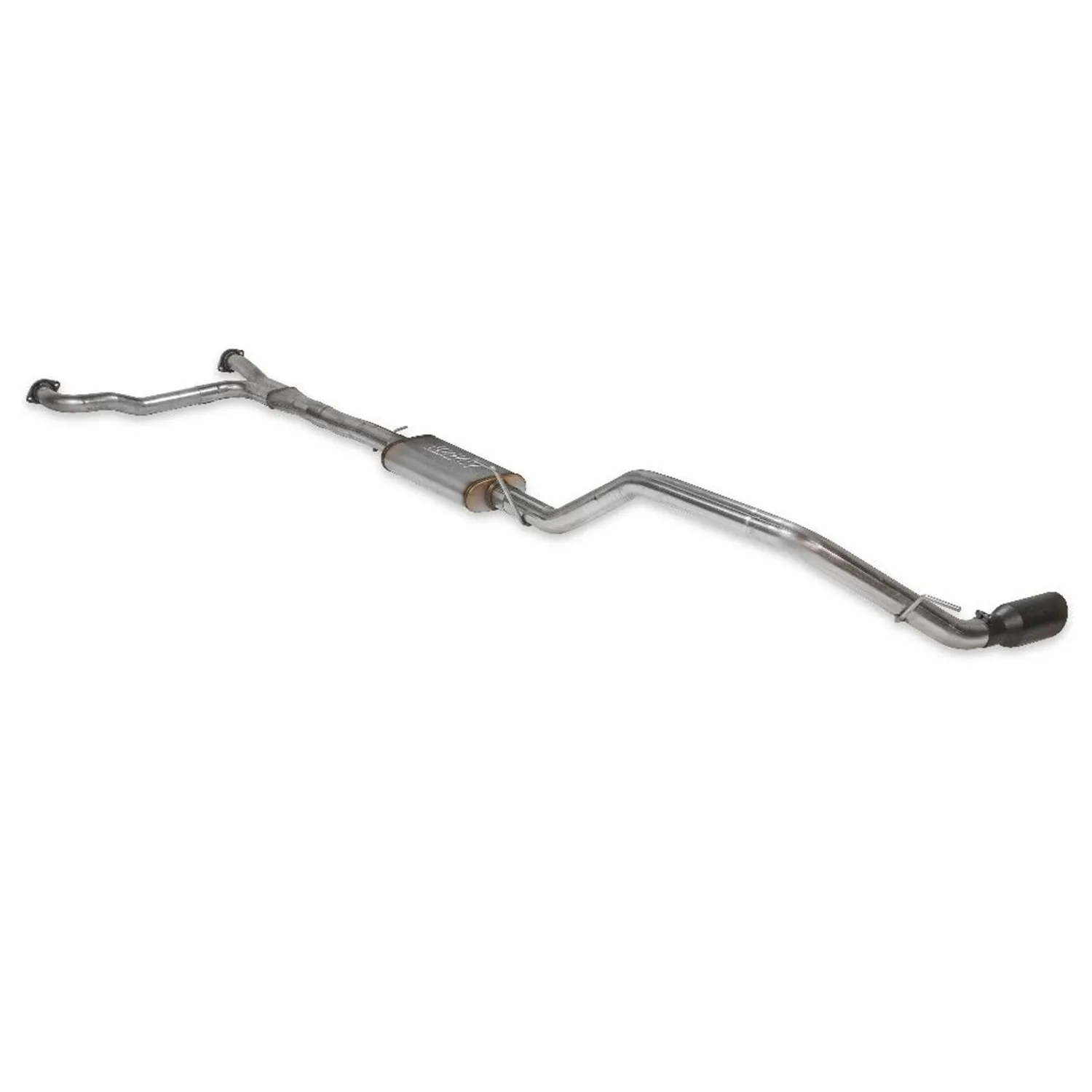 Flowmaster FlowFx Exhaust System - Cat-Back - 3" Diameter - Single Side Exit - 4-1/2" Black Ceramic Tip - Stainless - 5.6 L