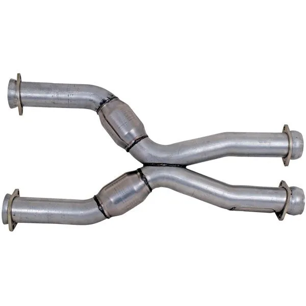 Ford Mustang Coyote 5.0 Swap High Flow Catted X-Pipe 87-04