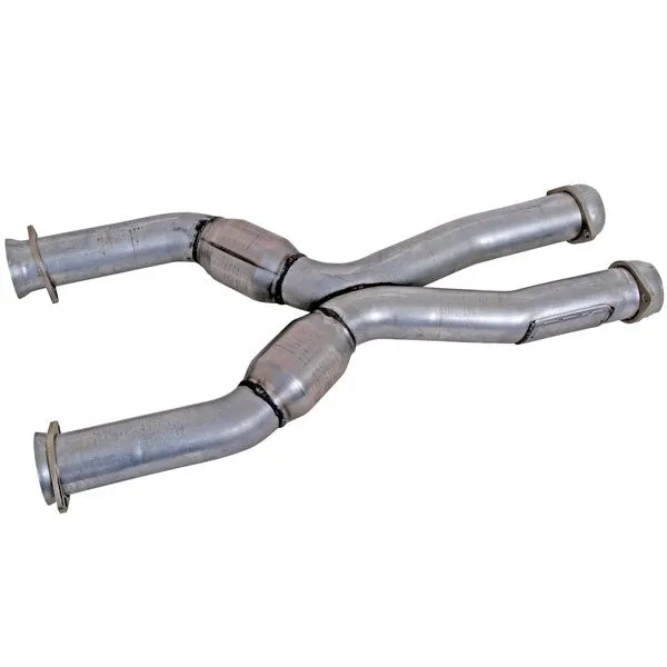 Ford Mustang Coyote 5.0 Swap High Flow Catted X-Pipe 87-04