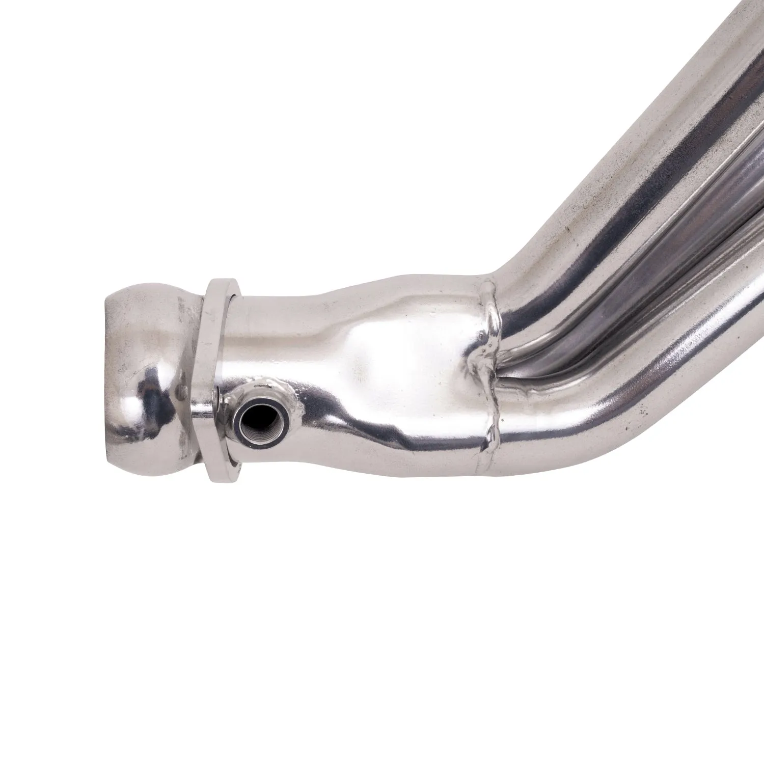 Ford Mustang V6 3.7 1-3/4 Long Tube Exhaust Headers Polished Silver Ceramic 11-17