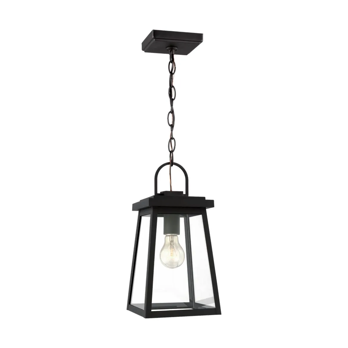 Founders Outdoor Pendant Light Black finish