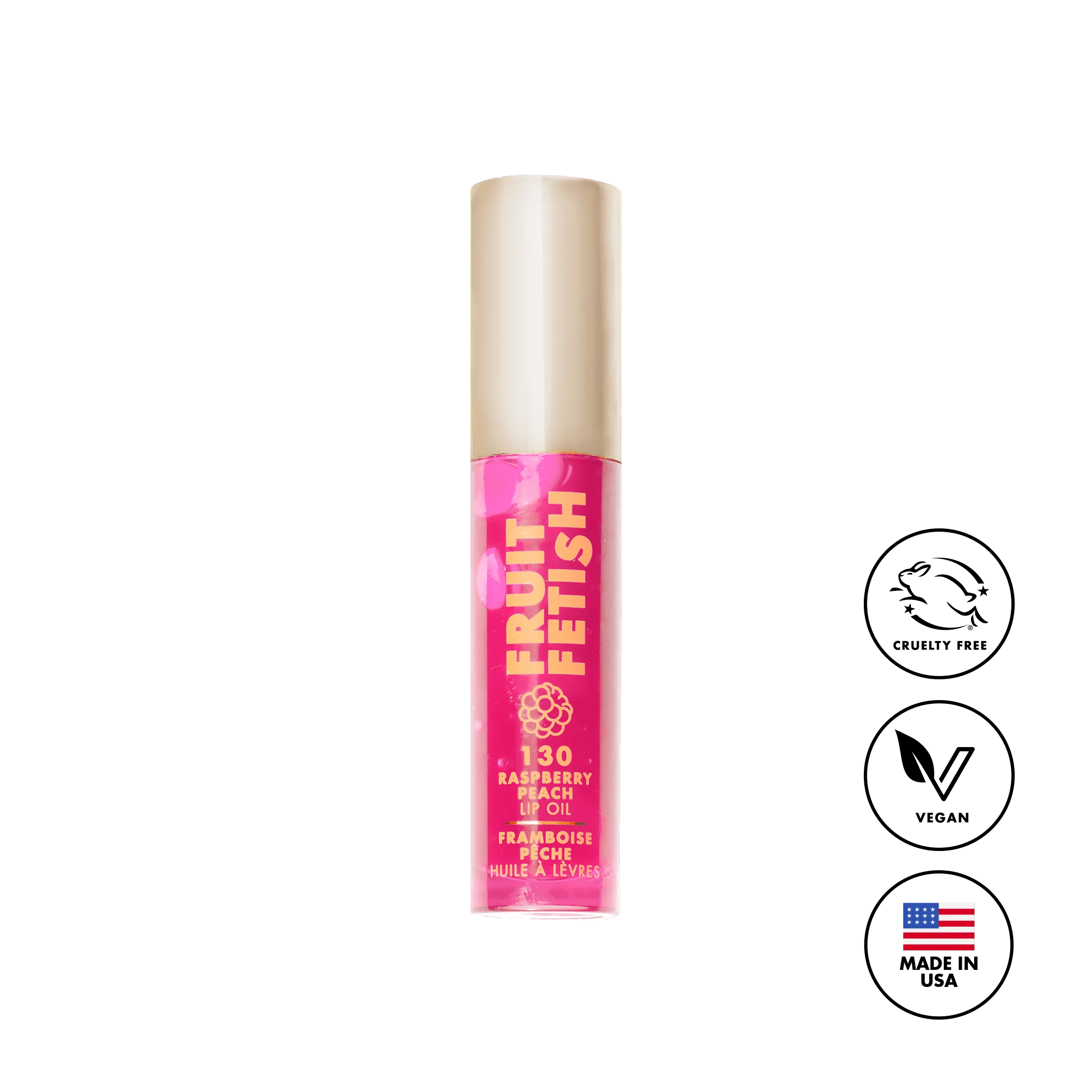 Fruit Fetish Lip Oils - Raspberry Peach