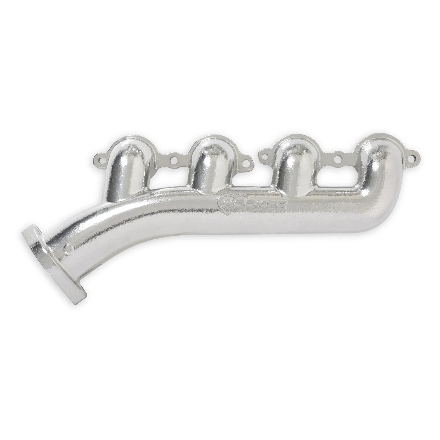 Hooker BlackHeart BlackHeart Exhaust Manifold - Silver Ceramic-Coated - GM LS-Series (Pair)