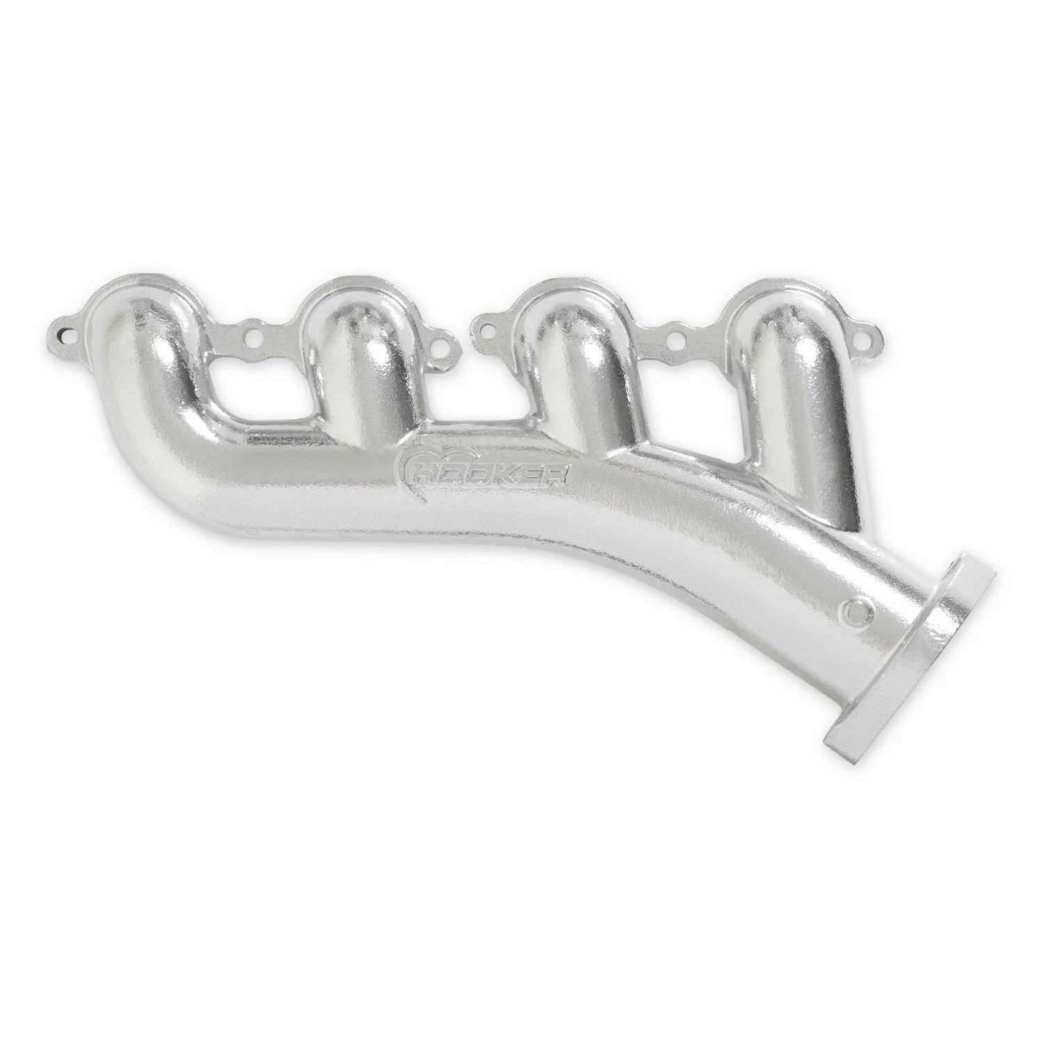 Hooker BlackHeart BlackHeart Exhaust Manifold - Silver Ceramic-Coated - GM LS-Series (Pair)