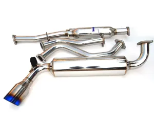 Invidia N1 Exhaust Honda Civic EF Hatch (88-91) w/ Titanium Burnt Blue Tip HS88HC3GTT