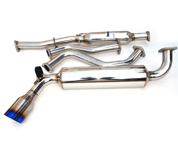 Invidia N1 Exhaust Honda Civic EF Hatch (88-91) w/ Titanium Burnt Blue Tip HS88HC3GTT