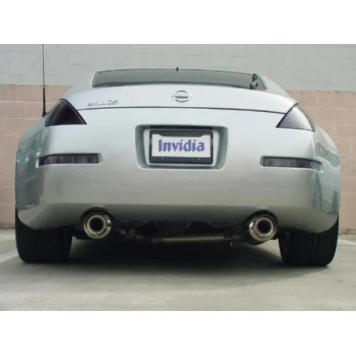 Invidia N1 Exhaust Nissan 350Z (03-08) Catback w/ Polished Tips - HS02N3ZGTP
