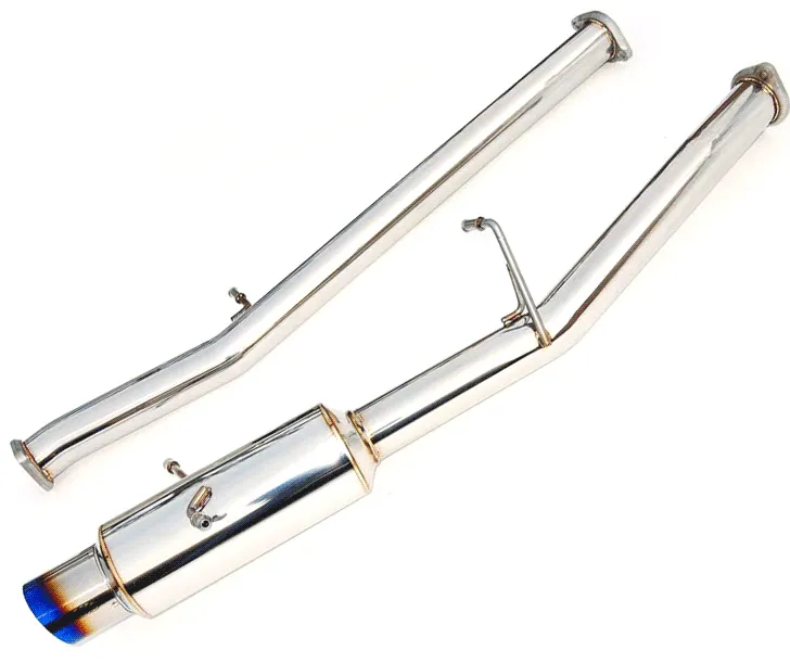 Invidia N1 Exhaust Subaru WRX & STi (02-07) No Resonator w/ Titanium Tip - HS02SW1GRT