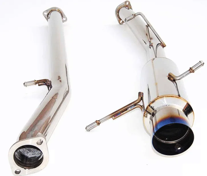 Invidia N1 Exhaust Subaru WRX & STi (02-07) No Resonator w/ Titanium Tip - HS02SW1GRT