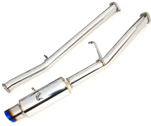 Invidia N1 Exhaust Subaru WRX & STi (02-07) No Resonator w/ Titanium Tip - HS02SW1GRT