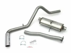 JBA Exhaust Ford Ranger 4.0L V6 Super Cab Short Bed (98-11) Catback 2.5" Stainless Steel - 40-2542