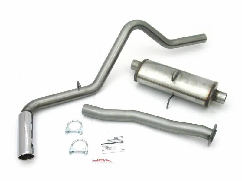 JBA Exhaust Ford Ranger 4.0L V6 Super Cab Short Bed (98-11) Catback 2.5" Stainless Steel - 40-2542