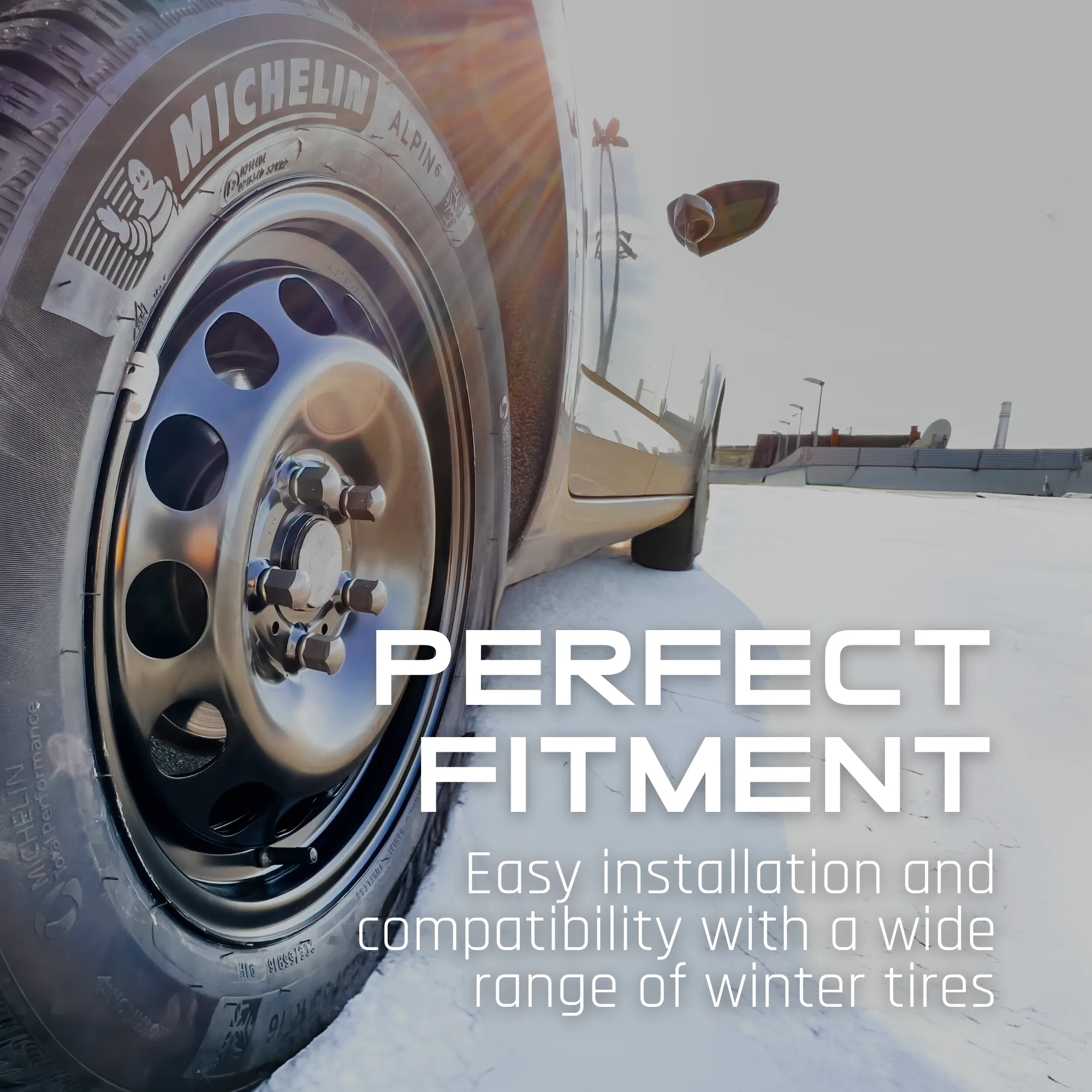 Krypton Steel Wheel 16X6.5 5X105 ET 40MM Bore 56.6 Black ArcticArmor Shield Coat Steel Rim