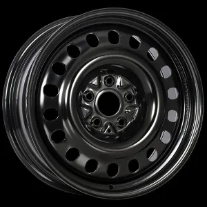 Krypton Steel Wheel 16X6.5 5X105 ET 40MM Bore 56.6 Black ArcticArmor Shield Coat Steel Rim