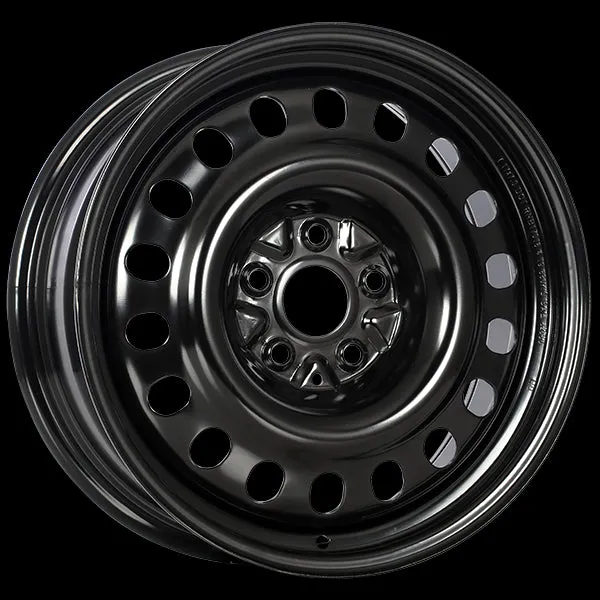 Krypton Steel Wheel 16X6.5 5X105 ET 40MM Bore 56.6 Black ArcticArmor Shield Coat Steel Rim