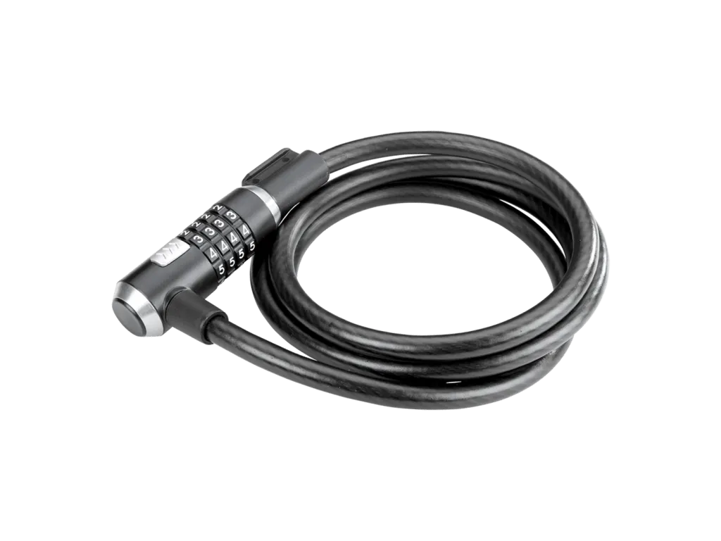 Kryptonite KryptoFlex 1218 Combo Cable Lock, Black 12mm x 180cm (70.9")
