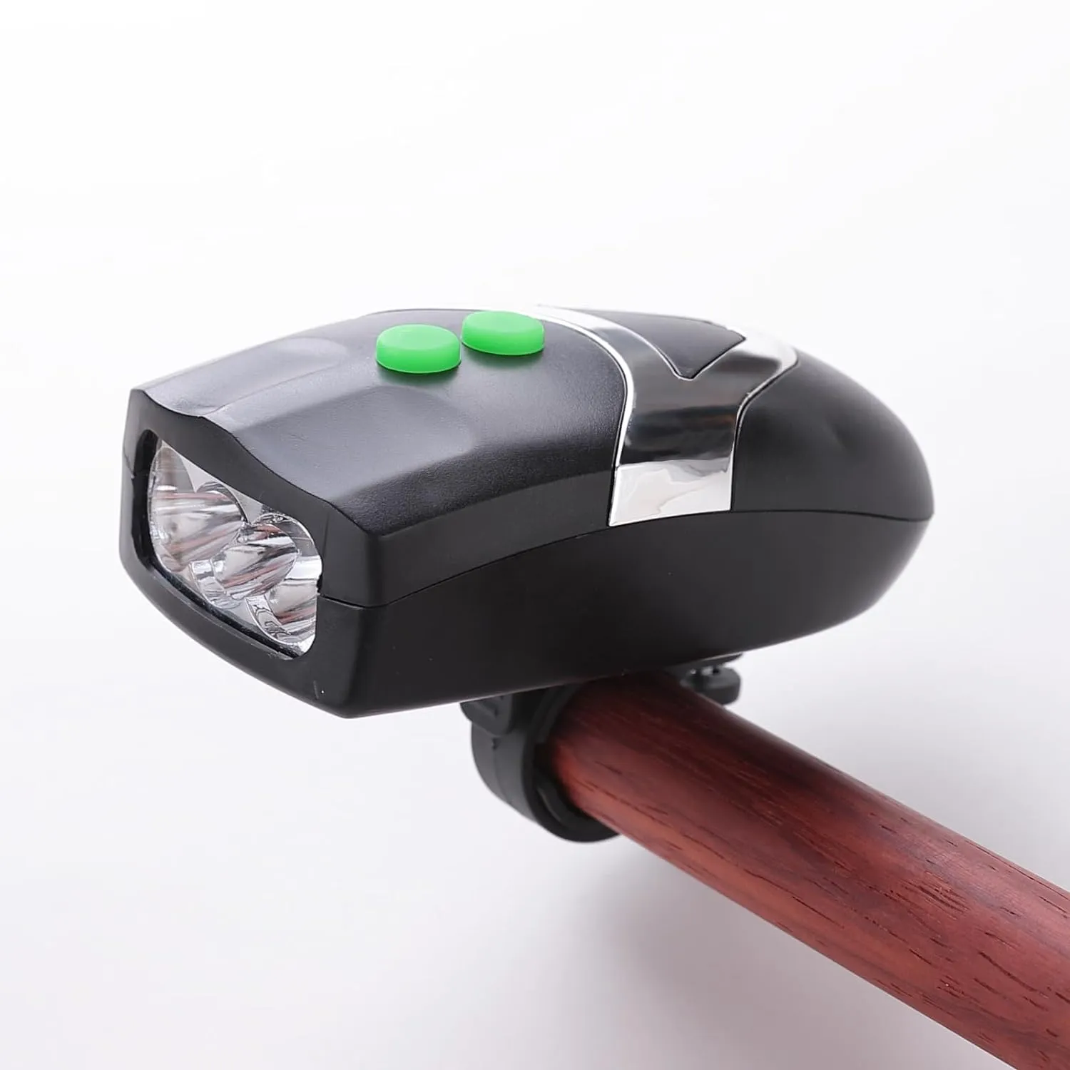 Kuber Industries Cycling Safety Lights|Bicycle Light Battery Powered|Fits On Any Road Bikes-Pack of 5 (Black)