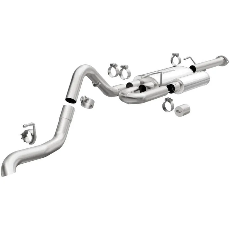 MagnaFlow 16  Toyota Tacoma Stainless Overland Cat-Back Exhaust (mag19583)