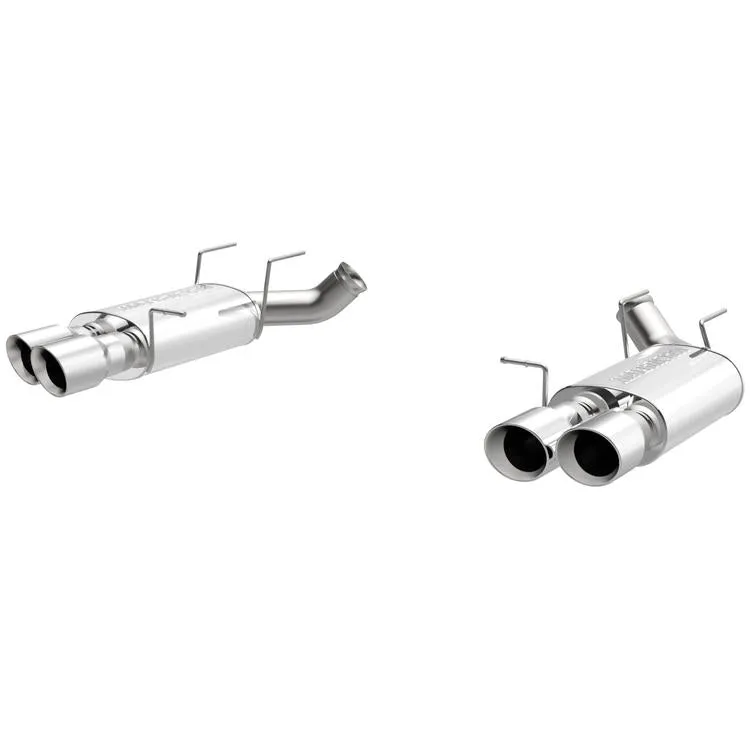 Magnaflow Axleback Exhaust Ford Mustang V8 5.8L (2013-2014) Polished or Black Tips