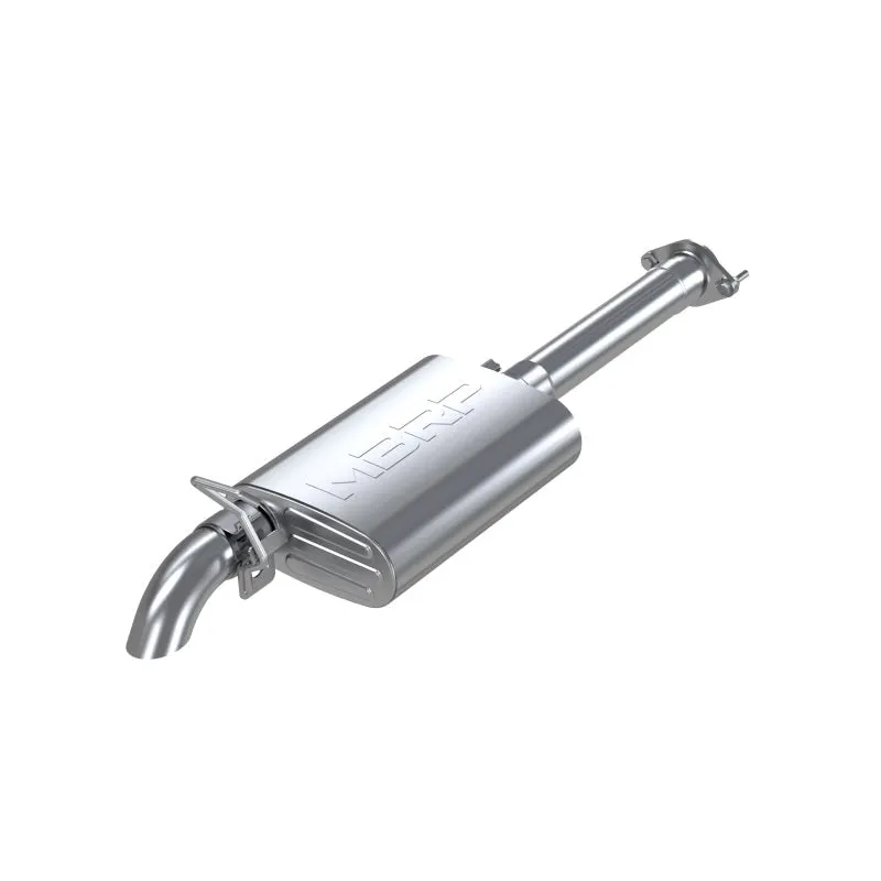 MBRP Cat Back Exhaust System (Single Turndown Exit): Jeep Wrangler TJ Unlimited 2000 - 2006 (2.5L & 4.0L)
