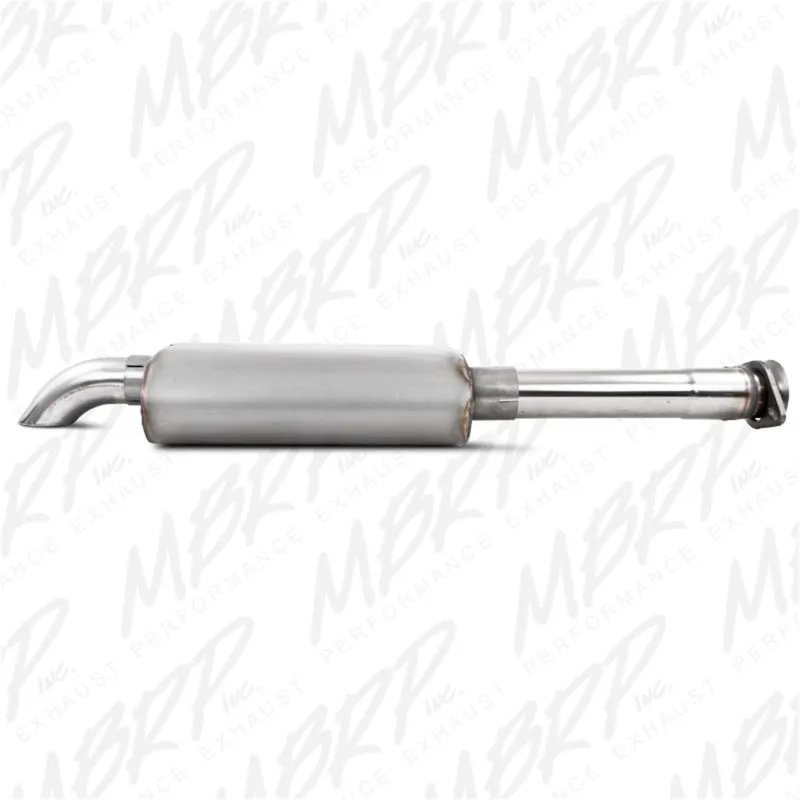 MBRP Cat Back Exhaust System (Single Turndown Exit): Jeep Wrangler TJ Unlimited 2000 - 2006 (2.5L & 4.0L)