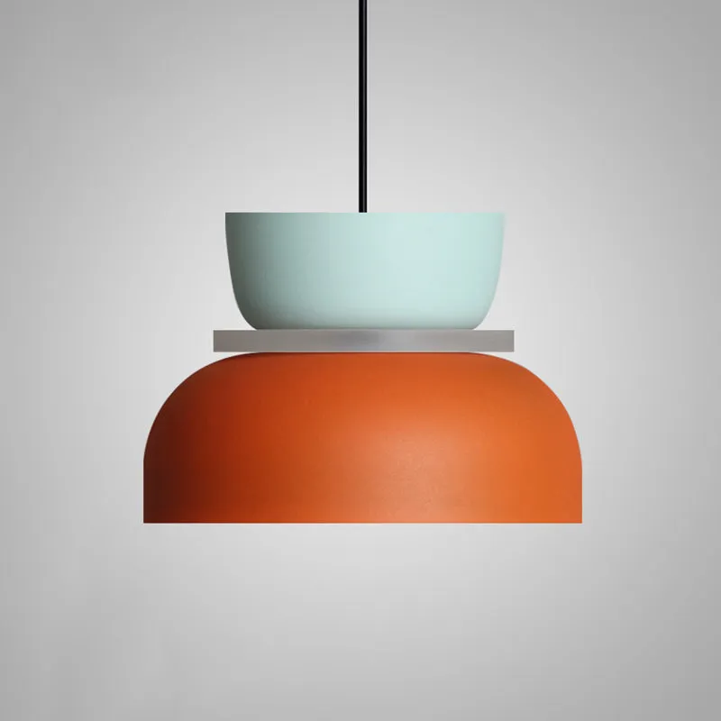 Modern Contemporary Pendant Lighting Colorful Macaron LED Hanging Light Fixture